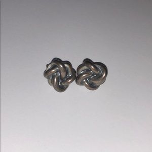James Avery Stirling Silver Lover’s Knot Studs
